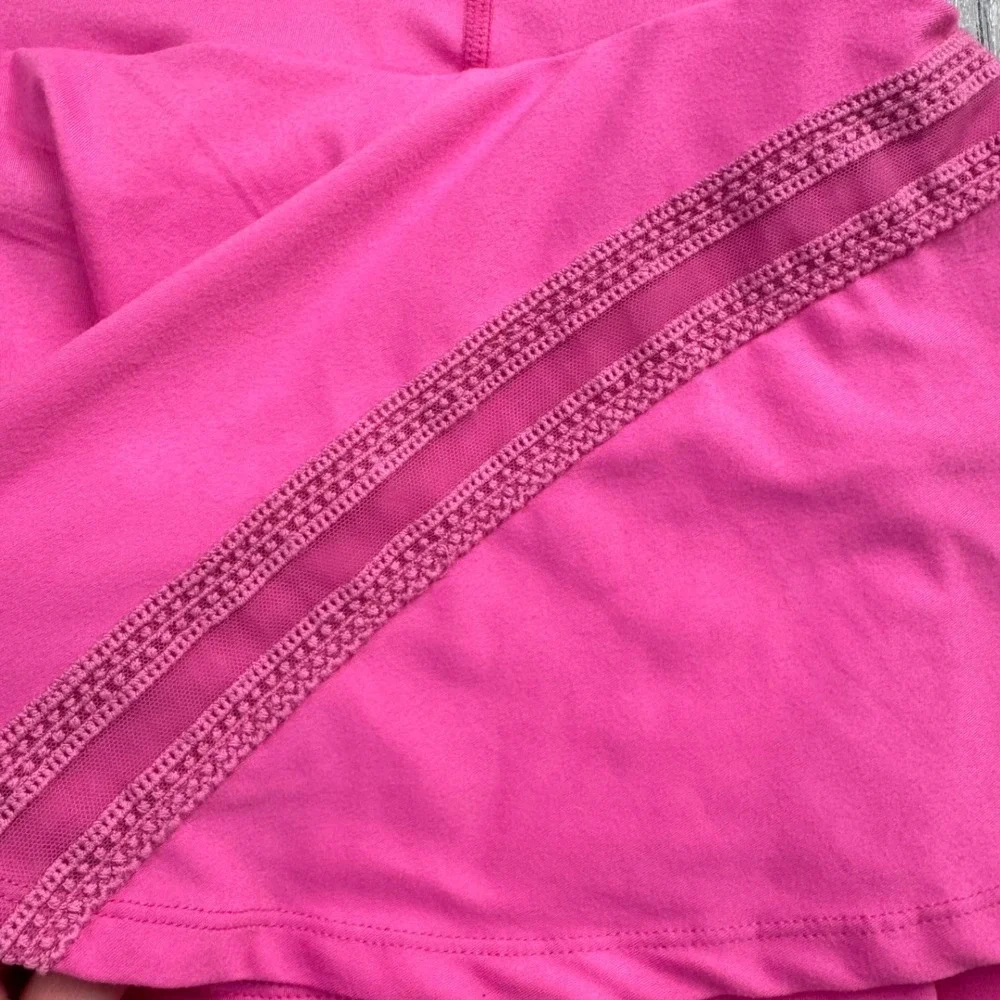 Free People Movement Hot Shot Skort Pink‎ Tennis Golf Workout Athletic Size M